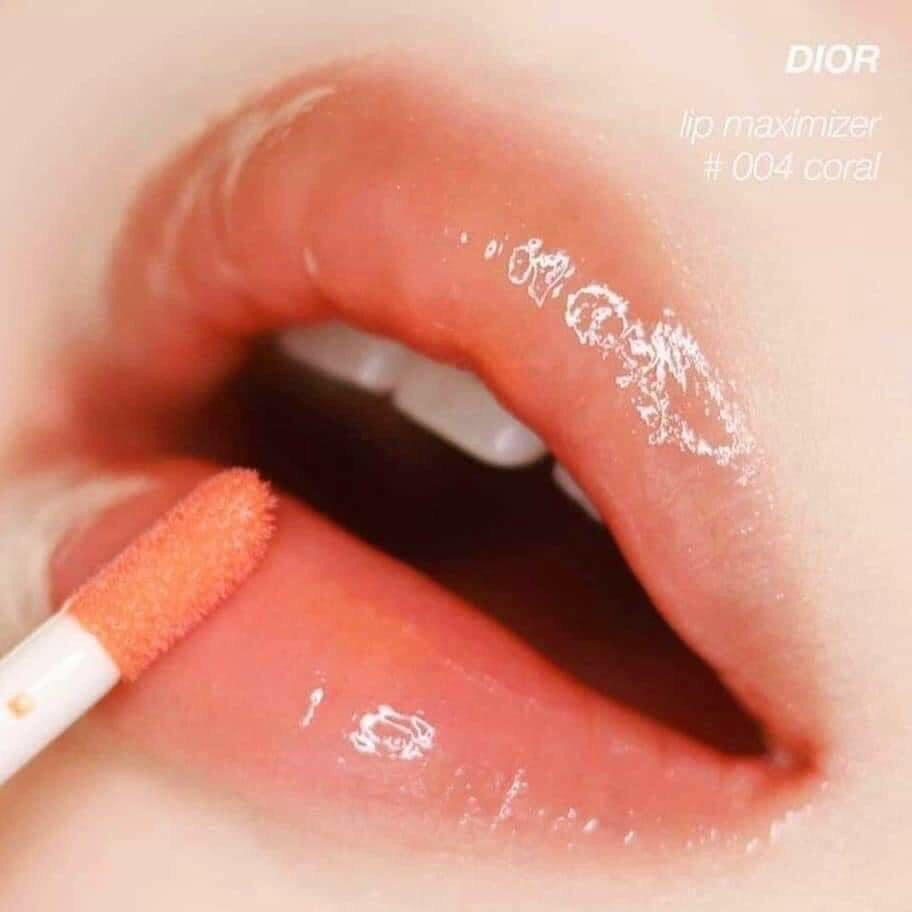 Son dưỡng Dior Addict Lip Maximzer Collagen Activ Mini 2ml Auth Đỏ Cam Hồng
