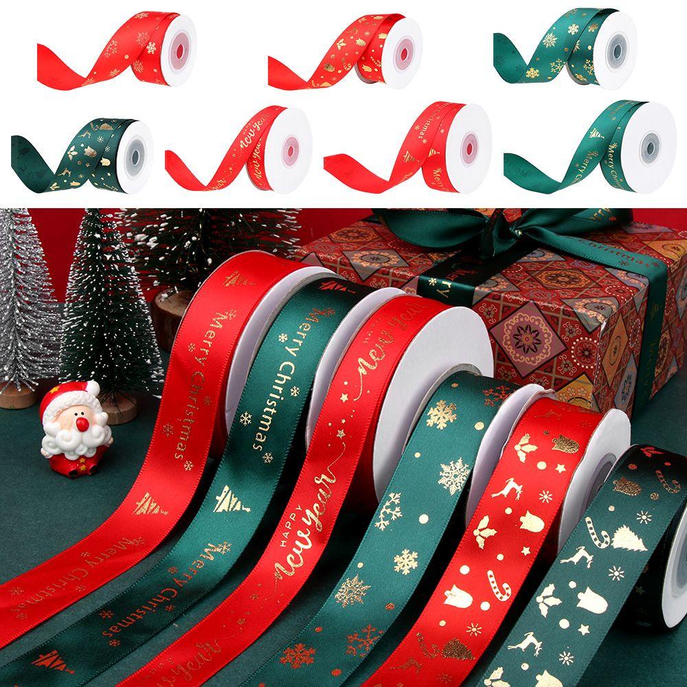 CONOPERY Cuộn Dây Ruy Băng Trang Trí Giáng Sinh DIY