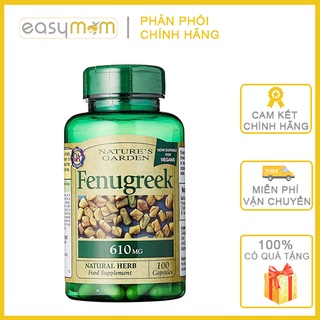 Lợi sữa Nature’s Garden Fenugreek 610mg