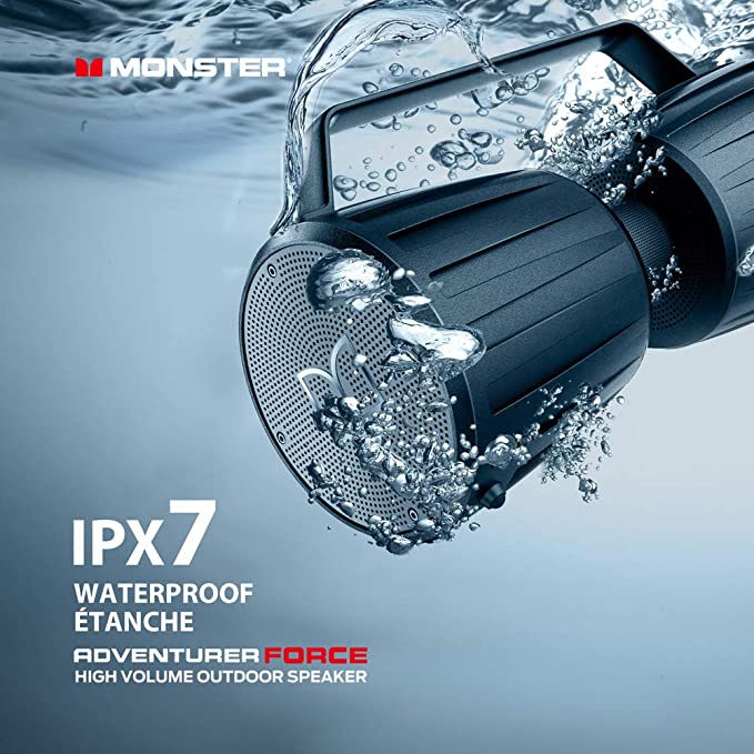 Loa bluetooth MONSTER ADVENTURER FORCE công suất 40w chính hãng thương hiệu Mỹ