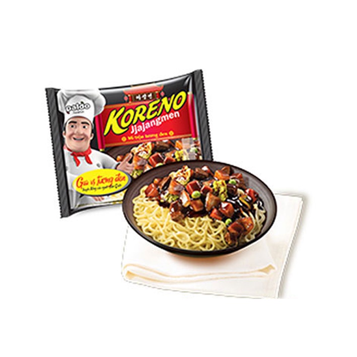 Mì trộn tương đen Koreno Jjajangmen gói 115g