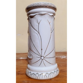 Ống nhang bạch ngọc cao 20cm