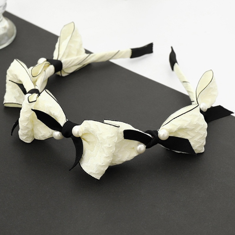 Băng Đô Cài Tóc Hình Nơ Phong Cách Lolita Dễ Thương