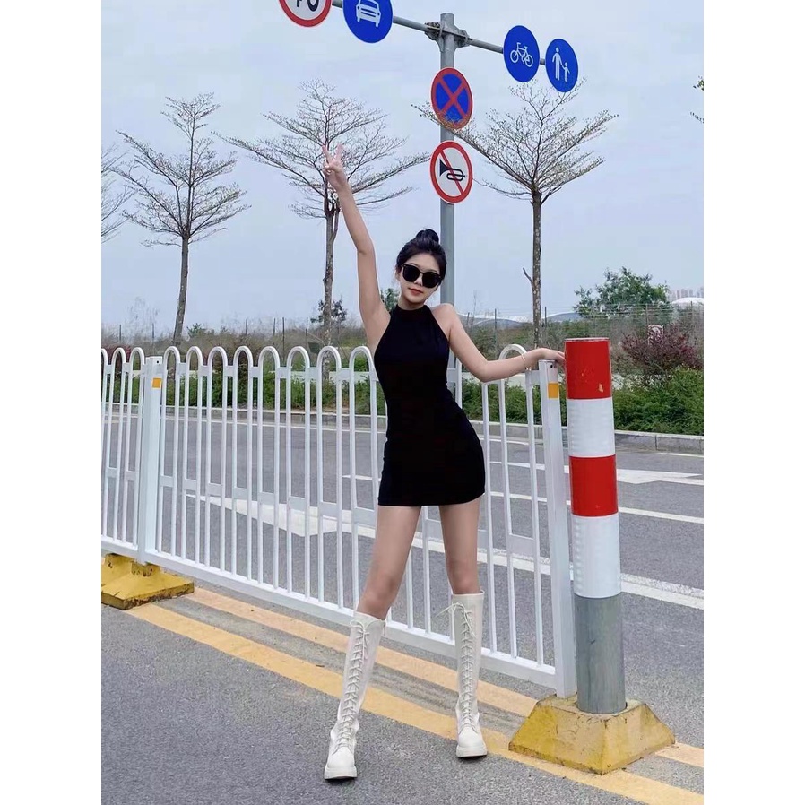 Đầm Ôm Hông Phong Cách Mới Mùa Hè 2022✨✨ Đầm Hai Dây✨✨ Đầm Đen Dáng Ôm Trẻ Trung Quyến Rũ Dành Cho Nữ