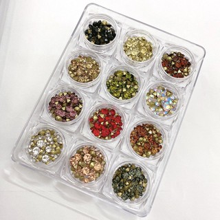Khay Đá Chân Nhọn 12 màu MIX SIZE