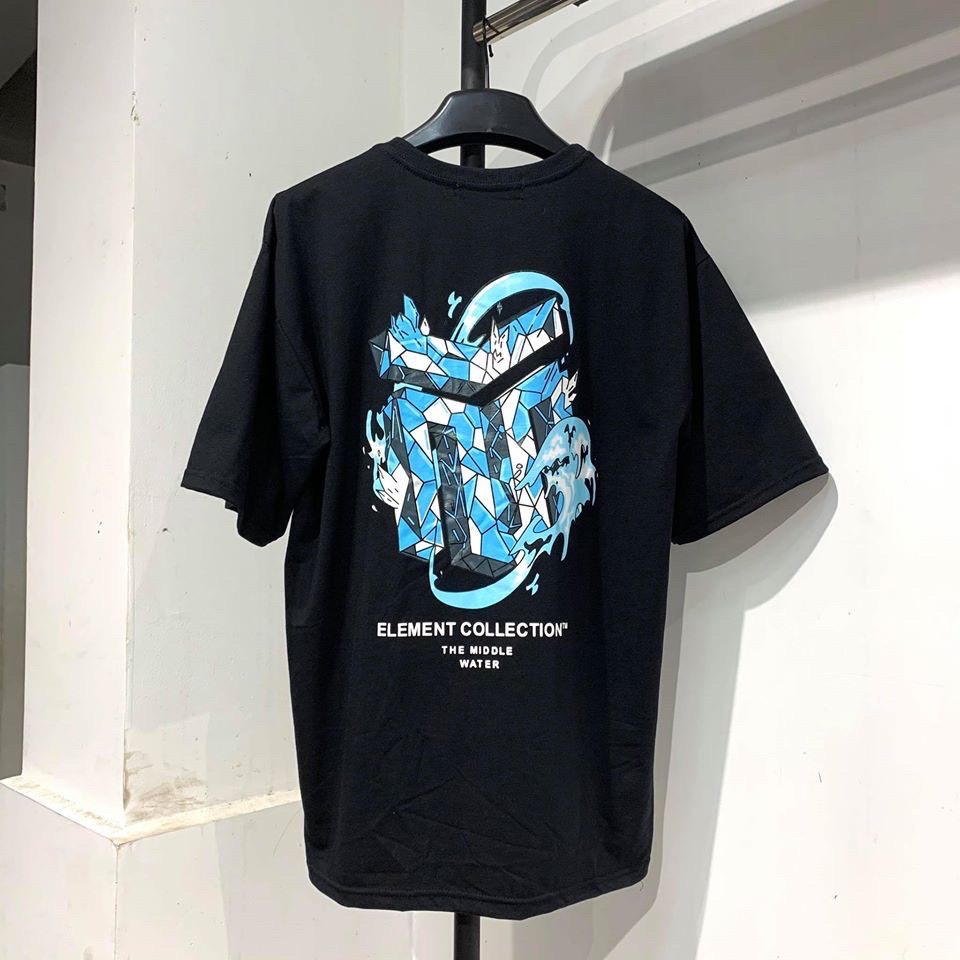Áo thun THE MIDDLE MỆNH THỦY unisex nam nữ form rộng tay lỡ