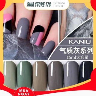 Sơn Gel Kaniu bền màu cực kì mướt 12ML (Dành cho tiệm nail chuyên nghiệp) QZ