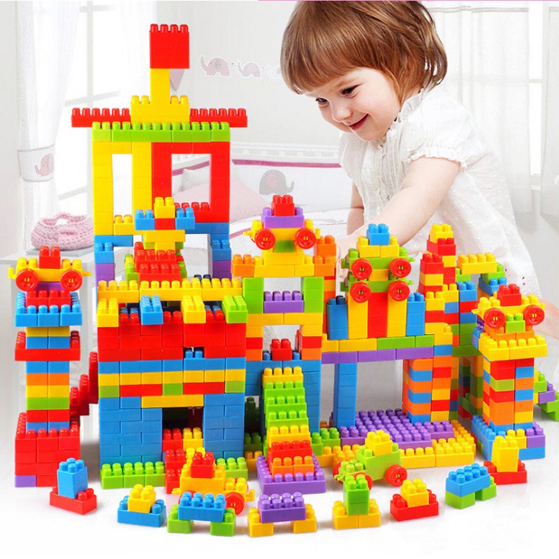 Suitable for Children Over 3 Years Old To Assemble Large-particle Building Blocks Toys, DIY Toys, Educational Toys