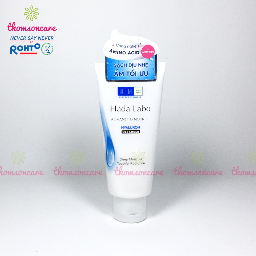 Sữa rửa mặt Hadalabo dưỡng ẩm, dưỡng trắng mờ nám, tàn nhang srm Hada Labo tuýp 80g | BigBuy360 - bigbuy360.vn