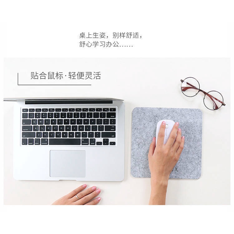 Tấm lót chuột máy tính chống trượt nhiều màu sắc xinh xắn | BigBuy360 - bigbuy360.vn