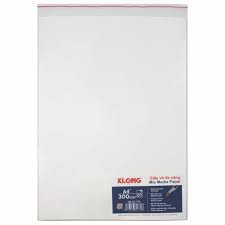 Giấy vẽ KLONG A4+ - 300 GSM - 20 tờ/tập; MS: 779 a