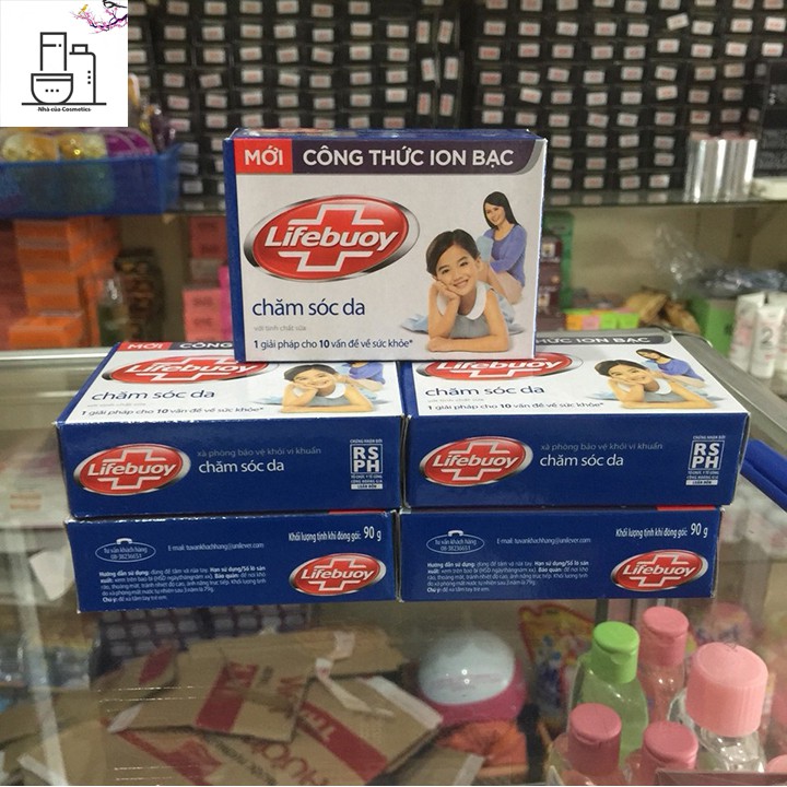 Xà bông cục Lifebuoy 90g