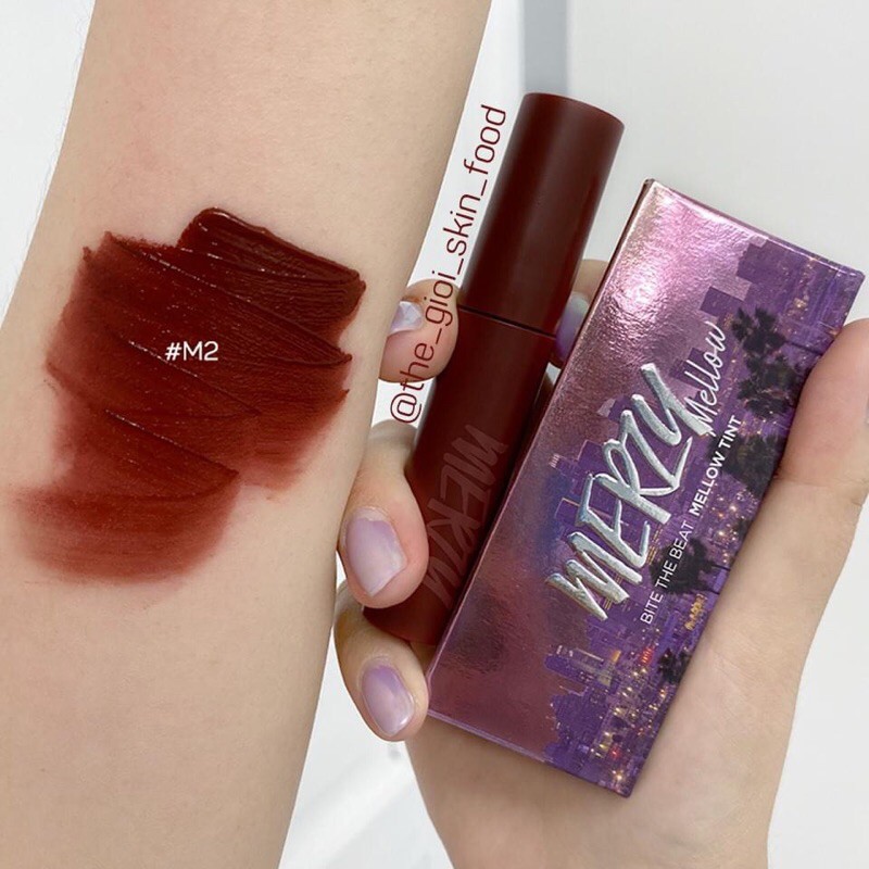 Son Kem Lì, Siêu Mịn Merzy Bite The Beat Mellow Tint 4g | BigBuy360 - bigbuy360.vn