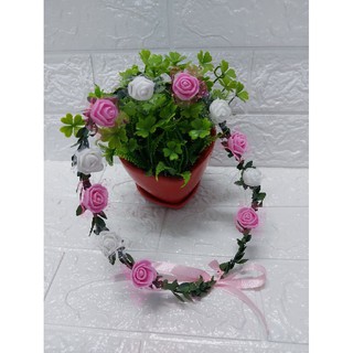 Thanh lí Vòng hoa đội đầu chụp kỉ yếu 12 bông