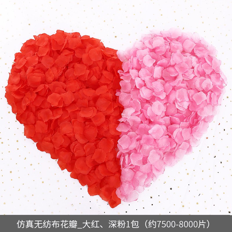 300 Cánh Hoa Hồng Giả Bằng Lụa Dùng Trang Trí Tiệc Cưới