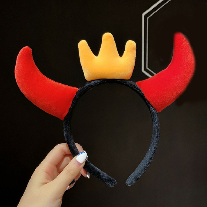 Cài Tóc Hình Sừng Bò Hoạt Hình Độc Đáo