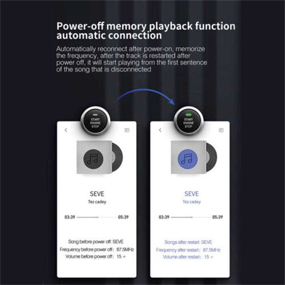 Bộ Sạc Nhanh BTLIMER Bluetooth FM Điều Hợp Vô Tuyến Có Đèn LED Cho Xe Hơi