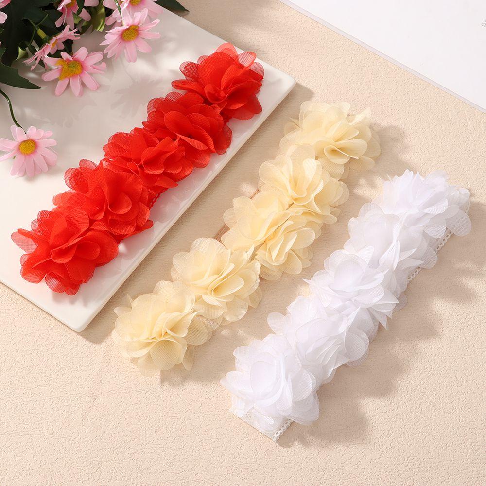 Băng Đô Co Giãn Làm Phụ Kiện Chụp Ảnh Cho Bé Gái