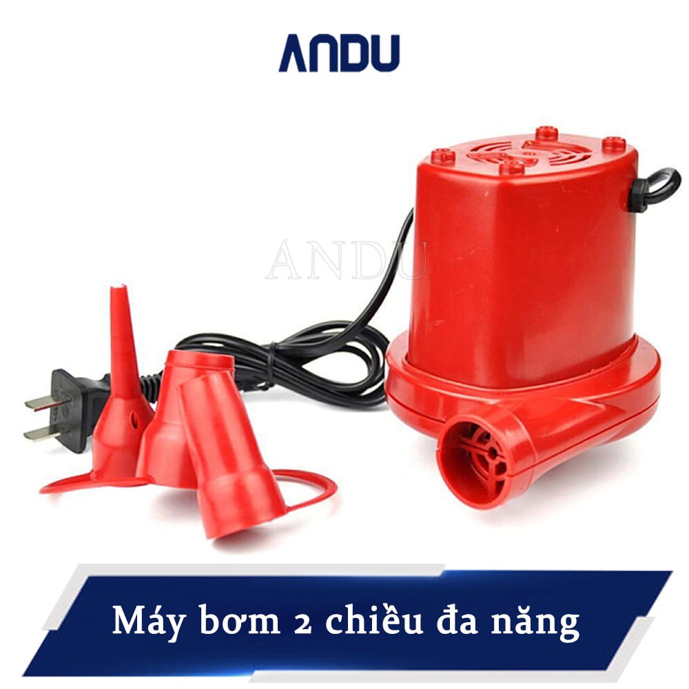 Bơm Điện Mini Wenbo 2 Chiều Thổi, Hút Chân Không - Bơm Ghế Hơi - Bơm Bể Bơi