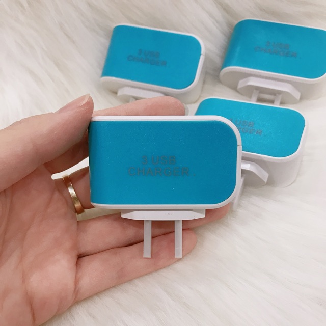 Củ sạc 3 cổng usb