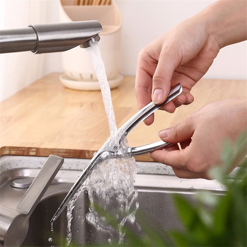 1 Dụng Cụ Tách Vỏ Tôm Nhanh Chóng Bằng Thép Không Gỉ