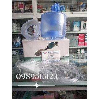Bộ bóng bóp oxy cấp cứu (ambu) TRẺ EM.NGƯỜI LỚN