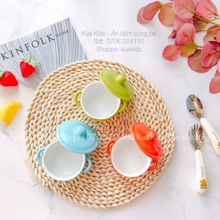 Set chén bát ăn dặm cho bé (xanh dương)