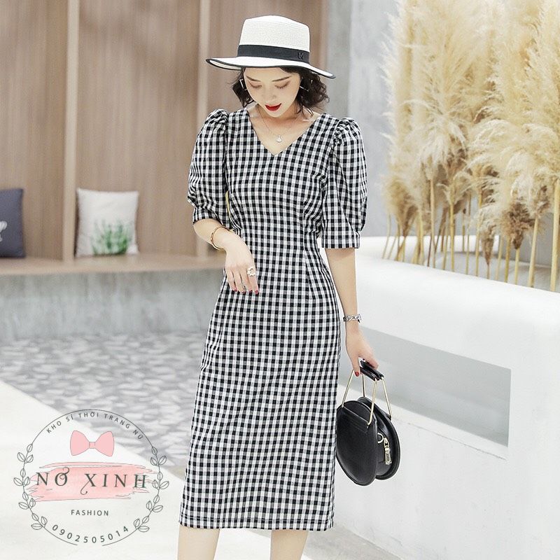 Đầm Công Sở Dự Tiệc Cao Cấp Loại 1 Đủ Size M-L-XL-XXL 🍓 (kèm ảnh+clip thật)