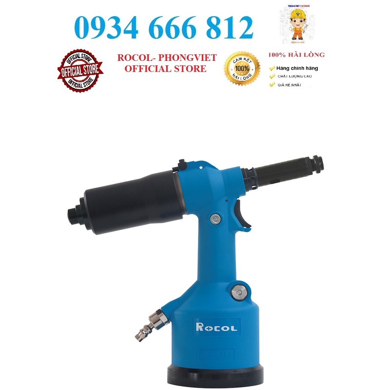 Súng rút ốc tán tự động ROCOL RL5312 M3-M12
