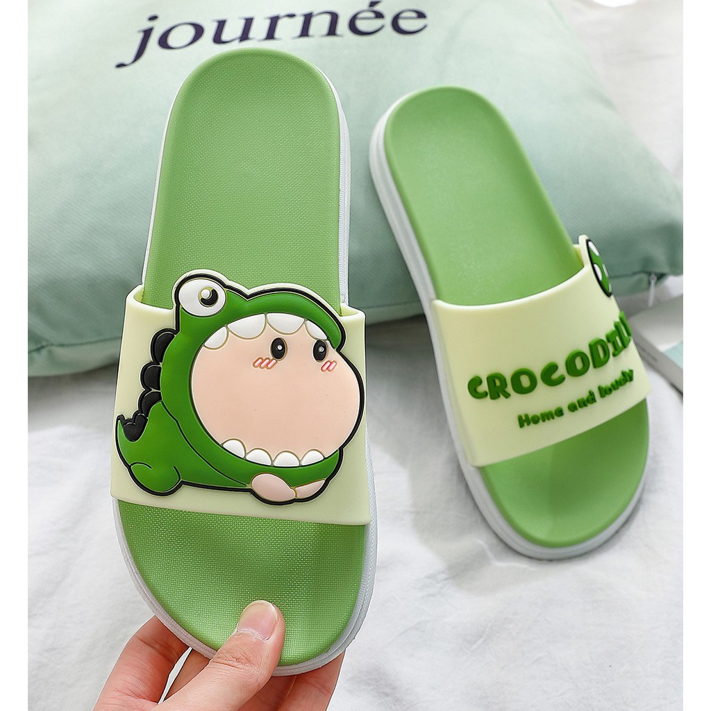 Dép Quai Ngang Cá Sấu CROCODILE Unisex Cao Su Siêu mềm Hàng cao cấp( Xả Hàng)