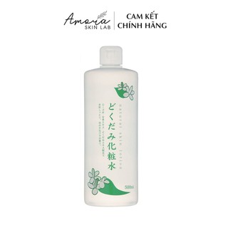 Nước Hoa Hồng Diếp Cá Dokudami Natural Skin Lotion Toner (500ml) dành cho mọi loại da - Amora Skinlab