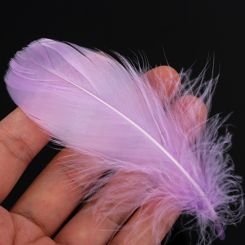 Set 100 Lông Vũ Nhiều Màu Sắc Dùng Để Trang Trí