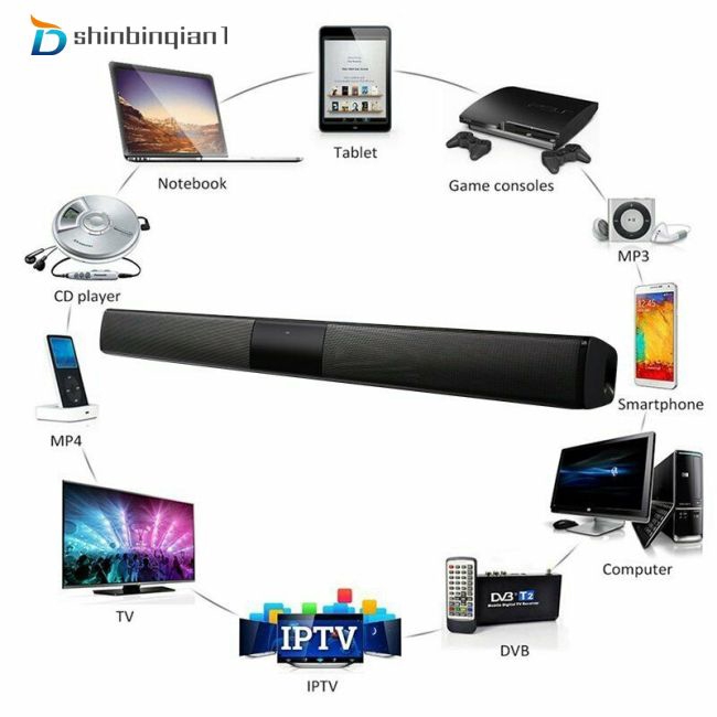 Thanh loa Bluetooth không dây dùng cho rạp chiếu phim TV tại nhà