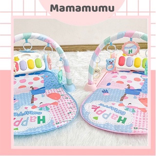 Thảm đàn Piano nằm chơi nhạc hình thú ngộ nghĩnh - Mamamumu Home
