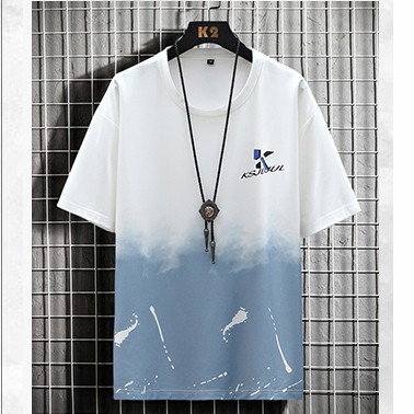 Set Bộ Đồ Loang Màu Nam Áo Thun Ngắn Tay Kèm Quần Jogger Thời Trang Zenkocs3 MEN TOP 221 + QUAN 069