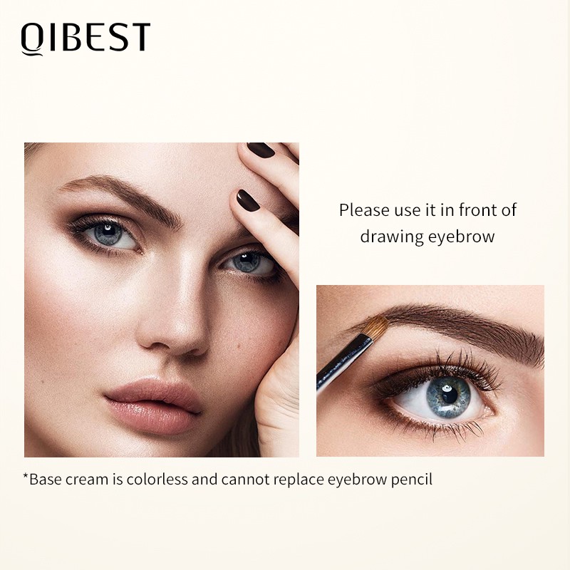 Kem nền trang điểm chân mày QIBEST chống thấm nước lâu trôi chất lượng cao 22g | BigBuy360 - bigbuy360.vn