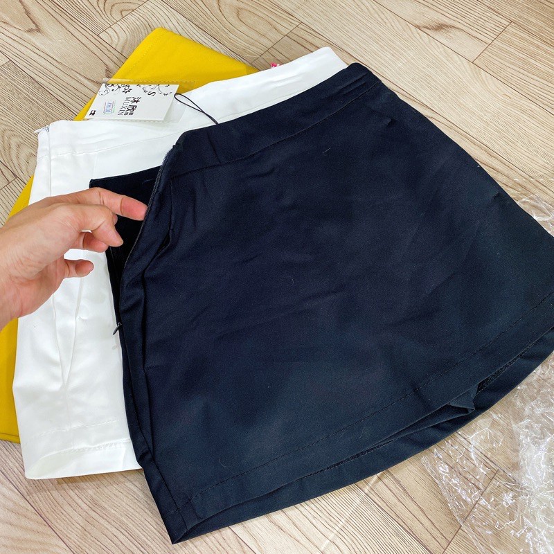 Chân váy chữ a công sở ngắn cạp cao, Chân váy công sở chữ a SUNA FASHION