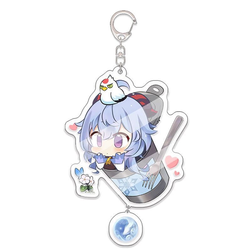 Tmdbyx Móc khóa hình nhân vật SAYU Yoimiya Kazuha Kamisato Ayaka Rosaria dễ thương