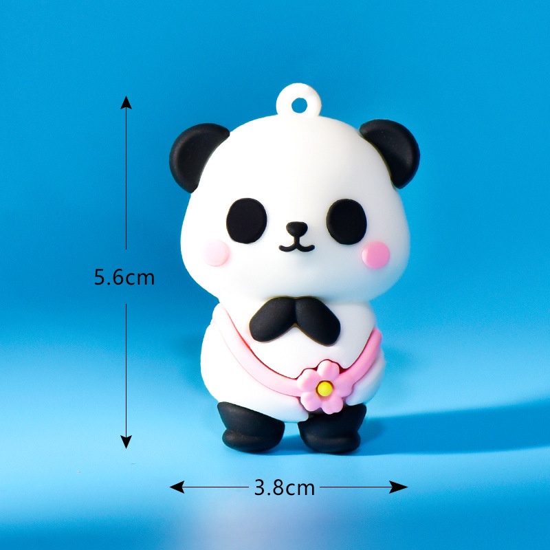 [FREESHIP Đơn 50k] Móc Khóa Cute Panda Làm Quà Tặng, Phụ Kiện Dễ Thương - JERRY SHOP