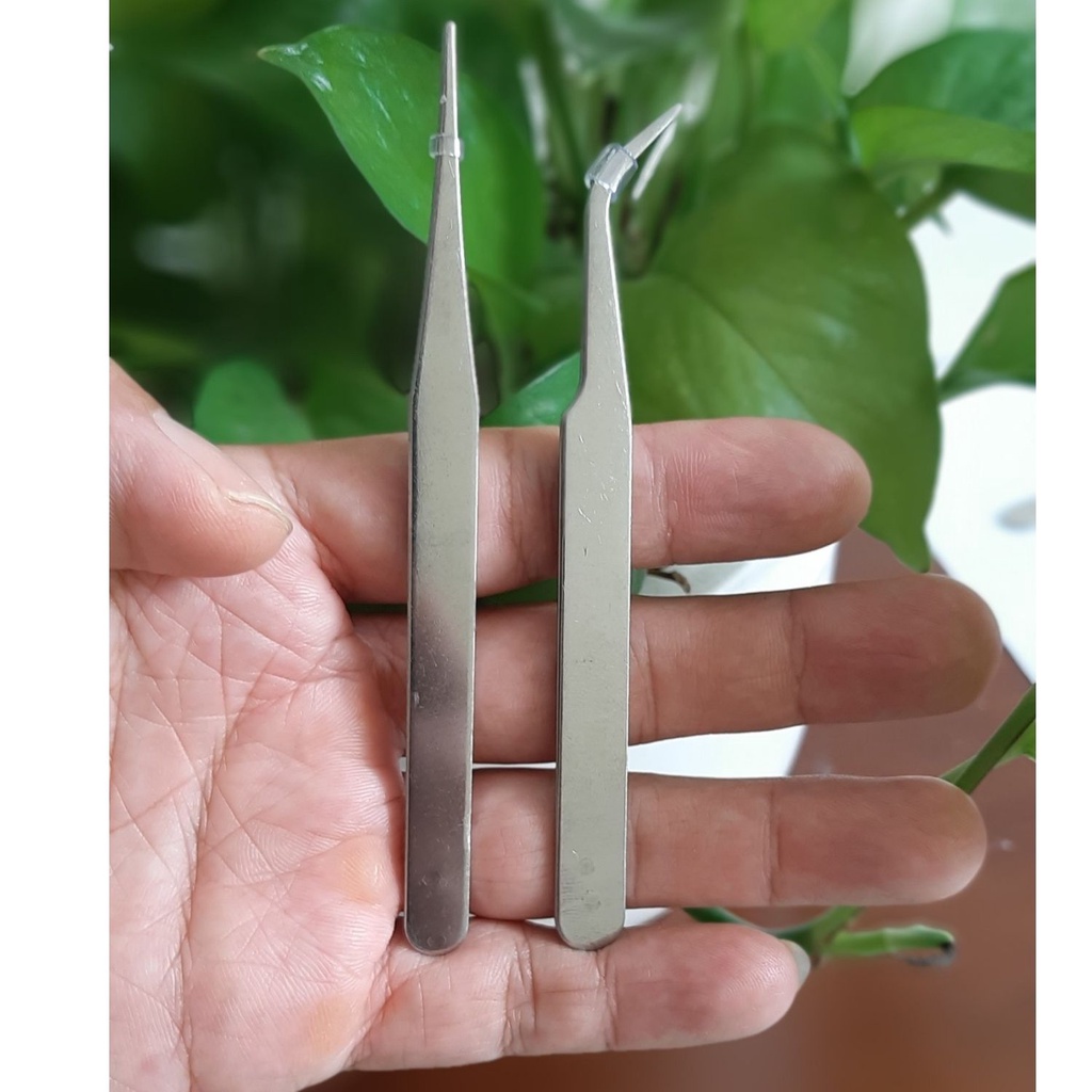 Bộ nhíp gấp mini mũi cong, đa năng, tiện lợi, dễ thương
