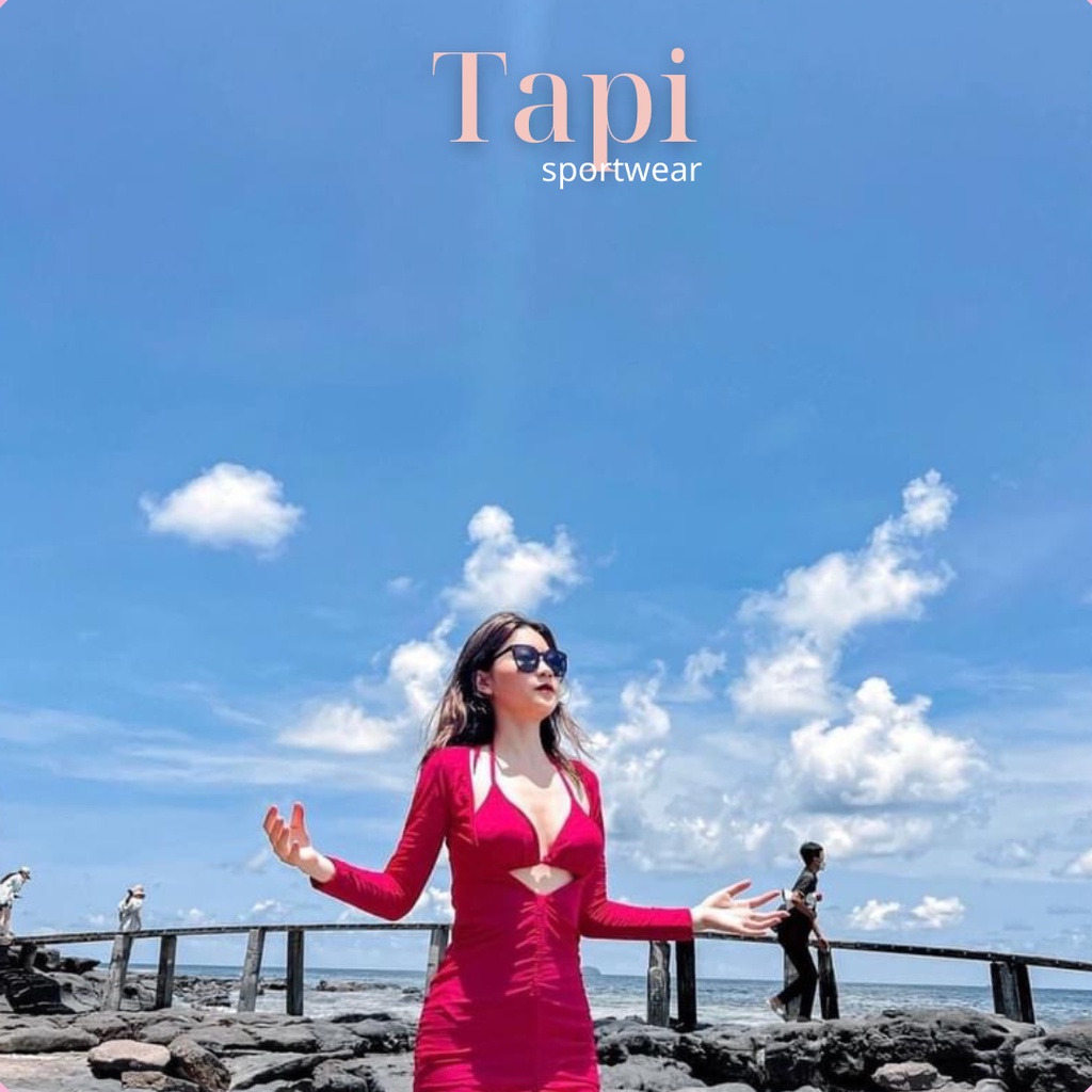 Bikini 3 món màu hồng đậm xã kho 99k 3 món