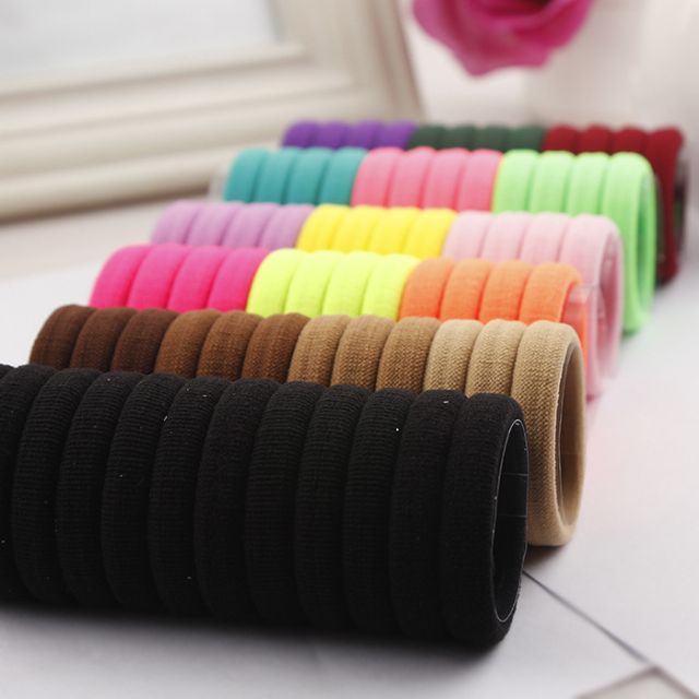 1 SET 24 CÁI THUN CỘT TÓC NHIỀU MÀU
