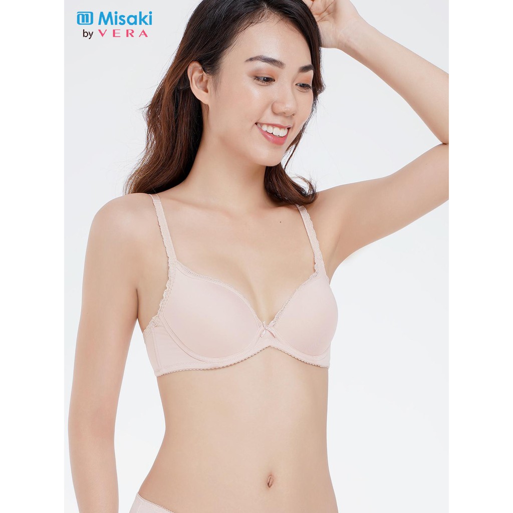 Áo ngực nữ T- shirt phối ren Misaki by Vera 7105 | BigBuy360 - bigbuy360.vn