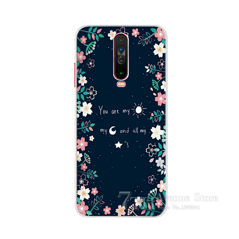 Ốp điện thoại họa tiết hoa dễ thương bắt mắt dành cho XIAOMI POCO X2 / REDMI K30 / REDMIK30