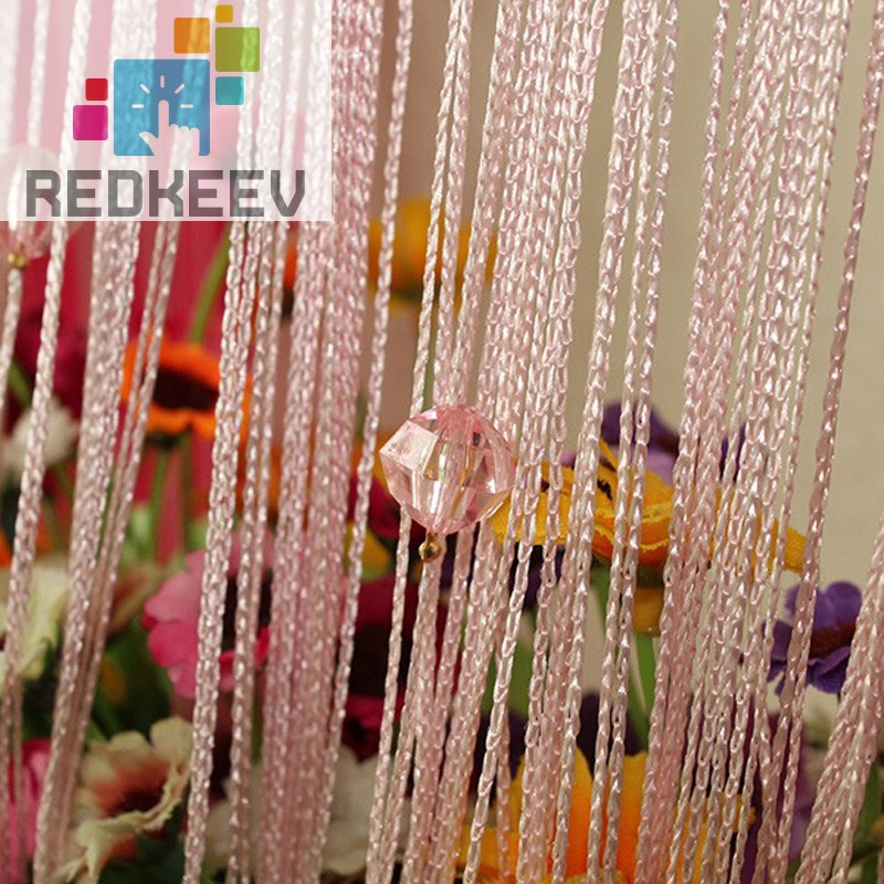 Rèm cửa dây chuỗi hạt treo tường trang trí cửa sổ