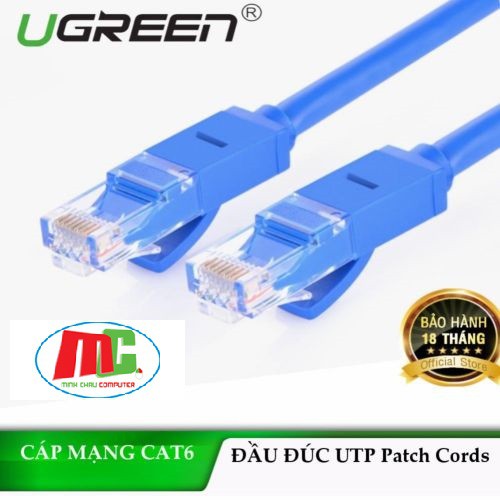 Dây Mạng Đúc Sẵn Cat6 25m Ugreen 11208 - Hàng Chính Hãng
