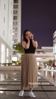Chân váy dập li