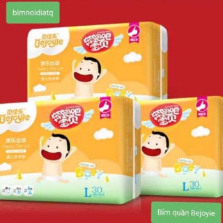 [ NHẬP KHẨU CHÍNH HÃNG] Bỉm quần Bejoyie L90, XL78, XXL66 nội địa Trung