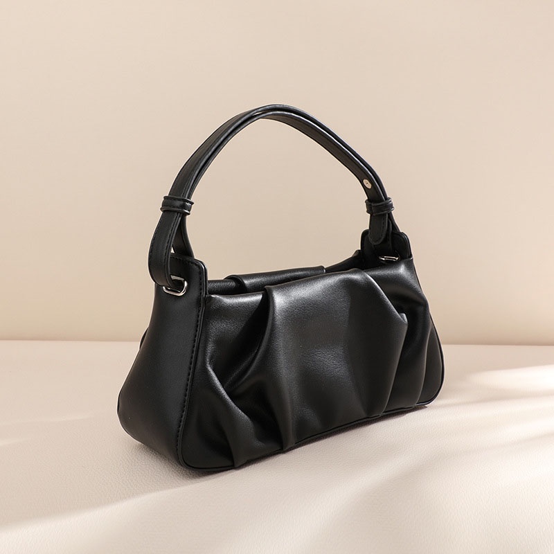 Ielgy Niche Túi Xách Đeo Vai Cầm Tay Hình Đám Mây Thiết Kế Đơn Giản Kiểu Pháp Cho Nữ