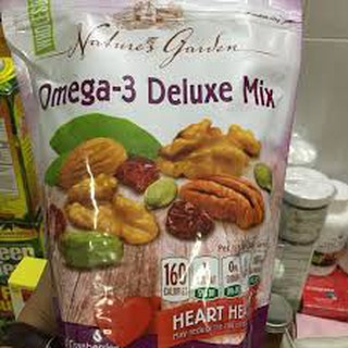 HẠT SẤY KHÔ NATURE’S GARDEN OMEGA-3 DELUXE MIX 737G